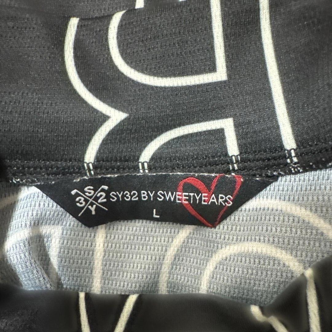 SY32 BY SWEETYEARS Lモックネックシャツ
