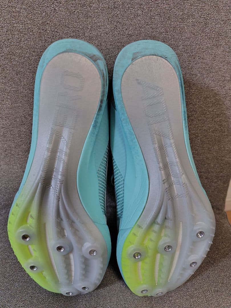 adizero Finesse スパイクシューズ 27cm ミントグリーン