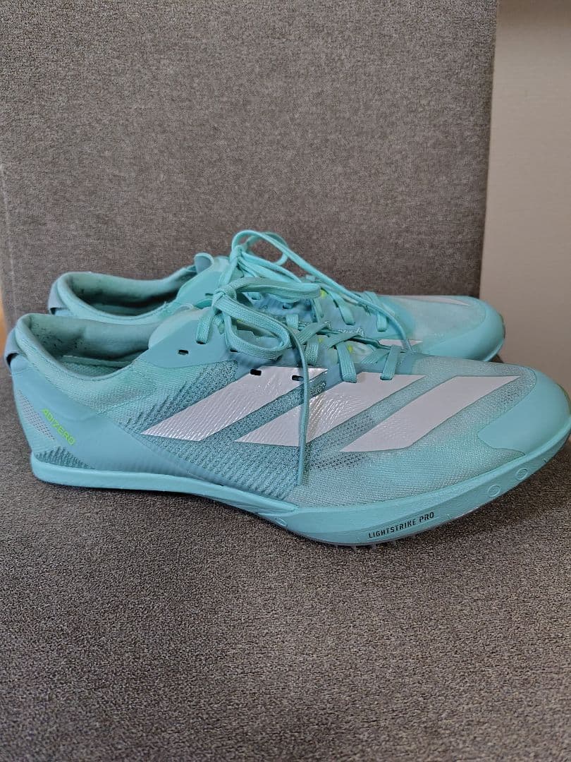 adizero Finesse スパイクシューズ 27cm ミントグリーン