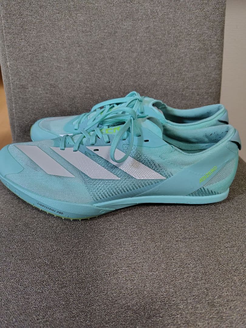 adizero Finesse スパイクシューズ 27cm ミントグリーン