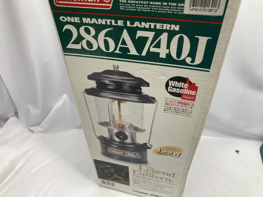 【美品】 ケース付 Coleman コールマン ランタン ２８６Ａ７４０Ｊ