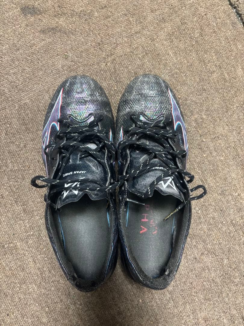 MizunoアルファJAPAN Black23.5 美品