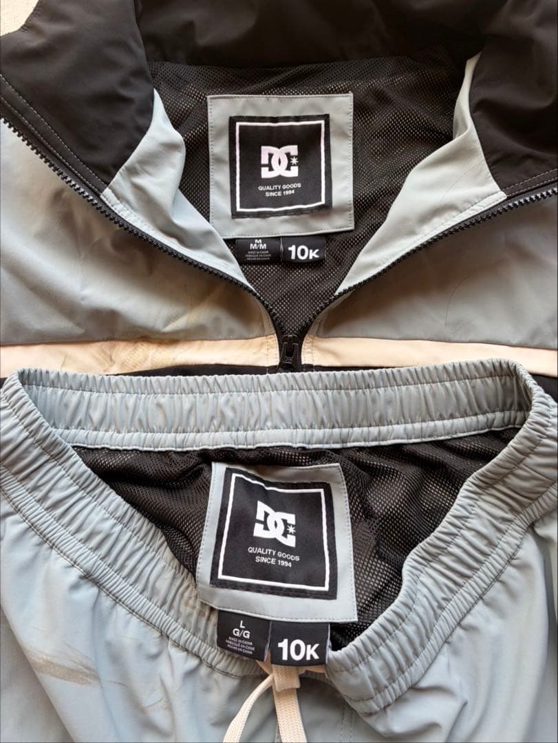 DC ストリート系セットアップ 10K防水 水色