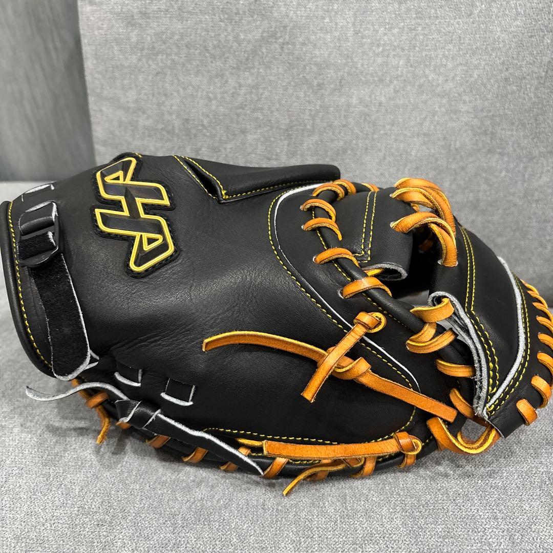 【最高峰】ハタケヤマ 硬式キャッチャーミット 久シリーズ 未使用