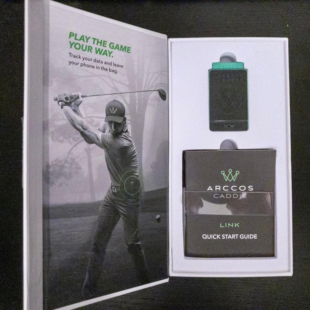 Arccos Caddie Link 初代 動作良好 付属品完備