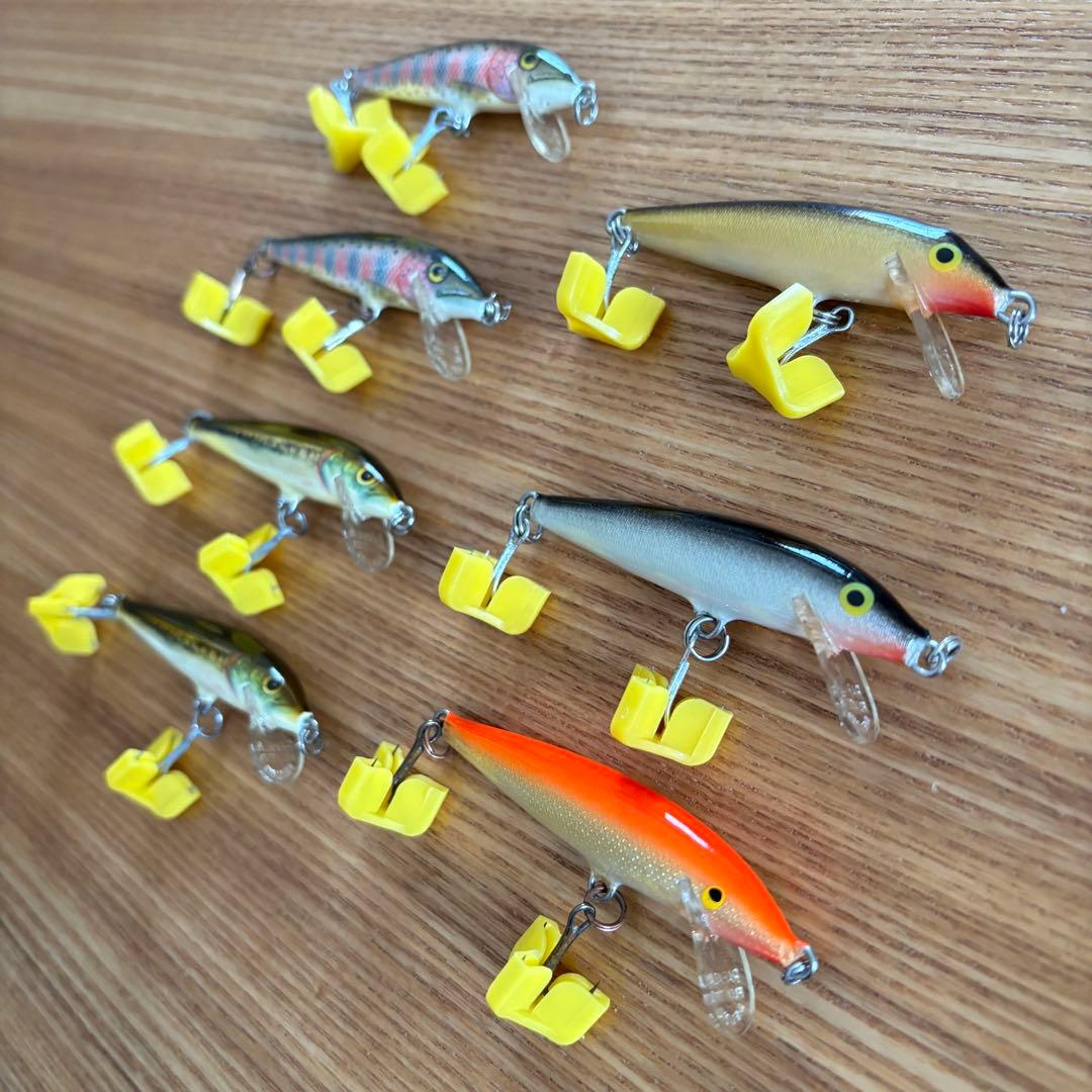 【美品】ラパラ RAPALA フローティング 7個 65mm バルサミノー