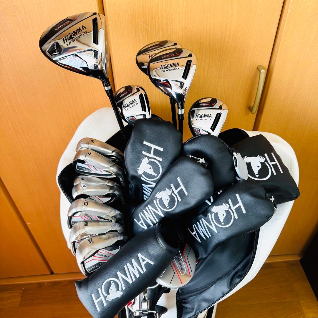 【極美品】HONMA T WORLD ZERO SP ゴルフクラブ　フルセット