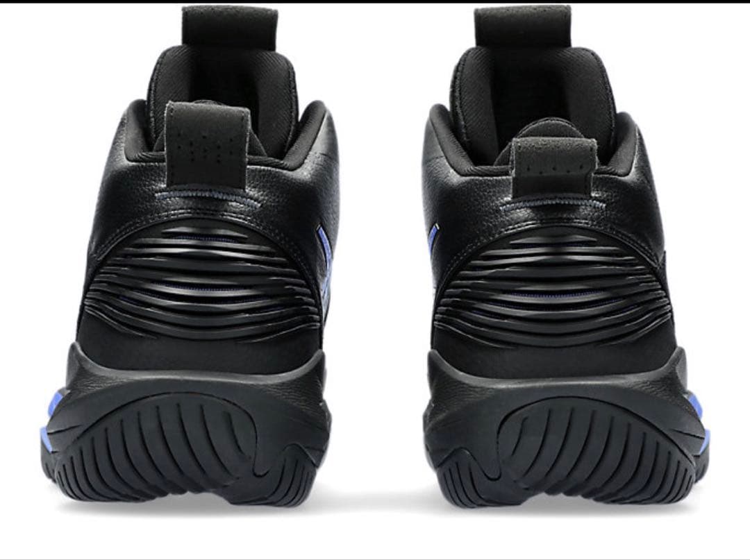 asics バスケットボールシューズ ブラック/ブルー