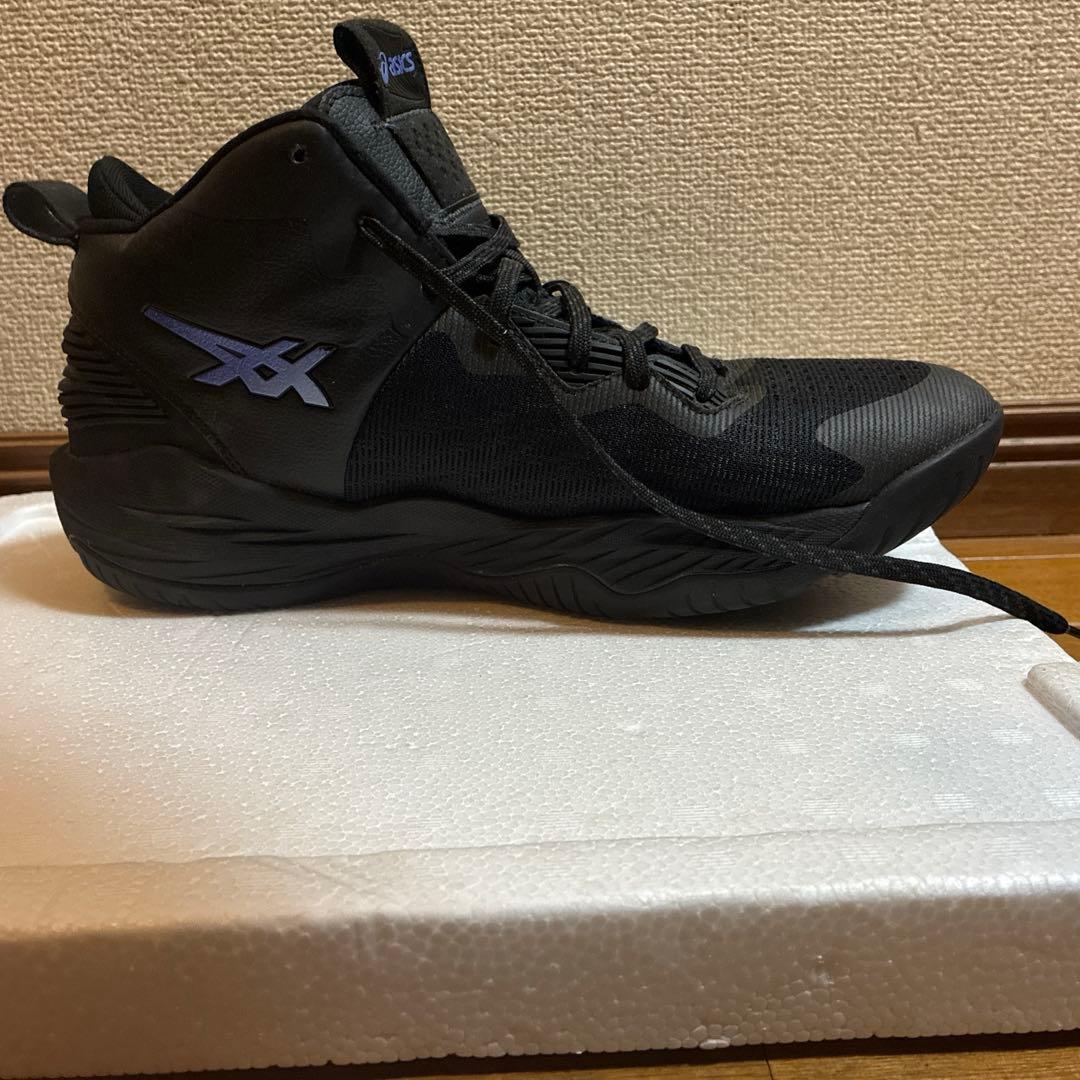 asics バスケットボールシューズ ブラック/ブルー