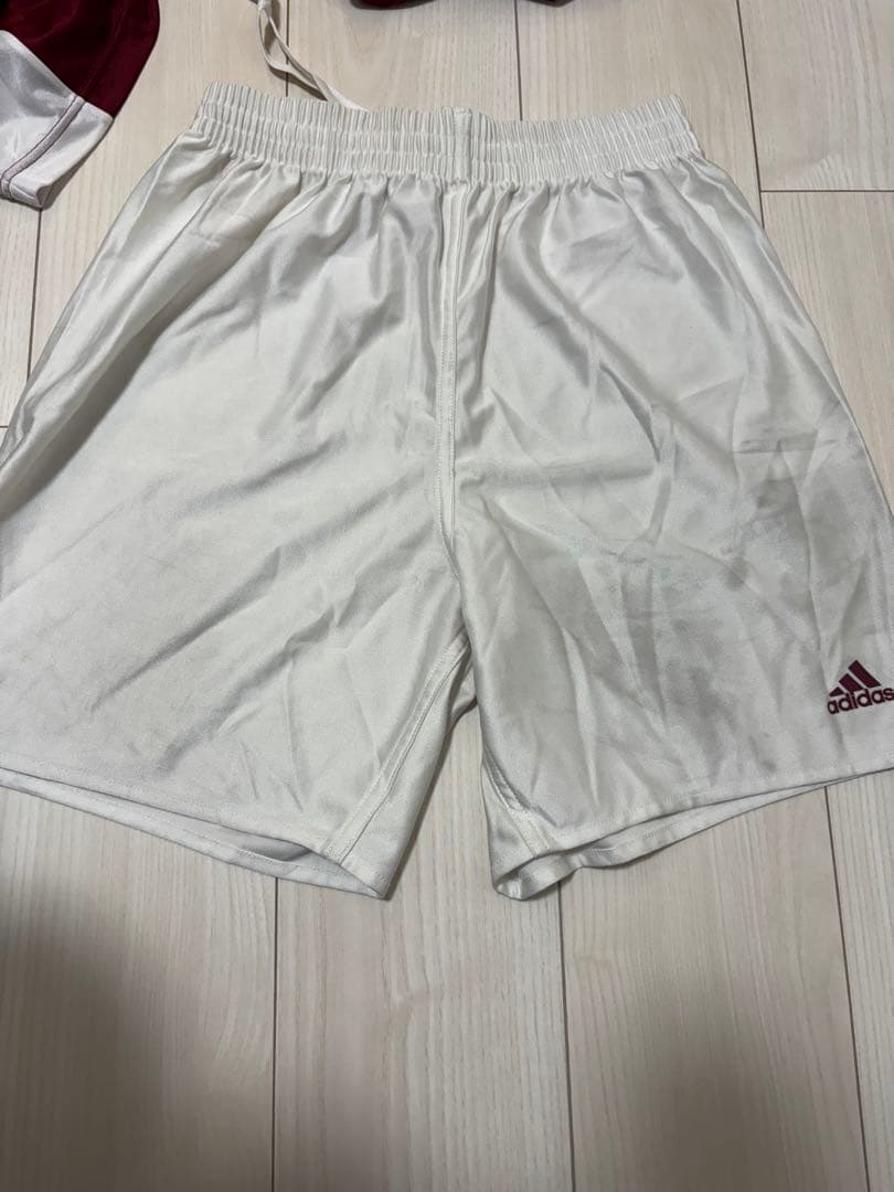 早稲田大学 サッカー 選手用練習着 アディダス 支給品 中古 ユニフォーム