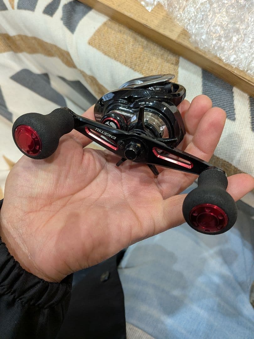 シマノ　タイラバリール　エンゲツ100HG 炎月ハイギア