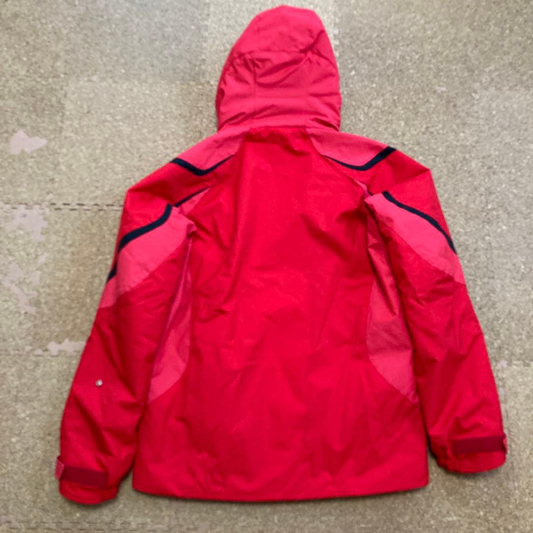 【美品】デサント DESCENTE スキーウェア スキー ジャケットMメンズ 赤