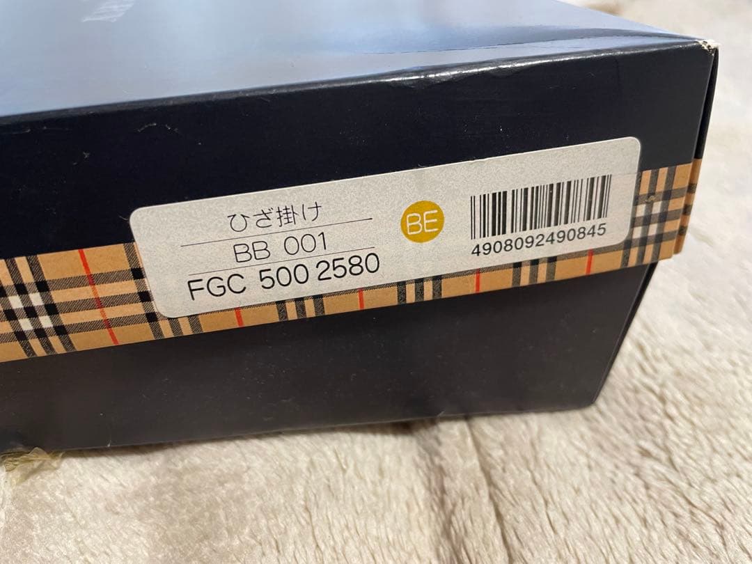 バーバリー　ウールひざ掛け　未使用品