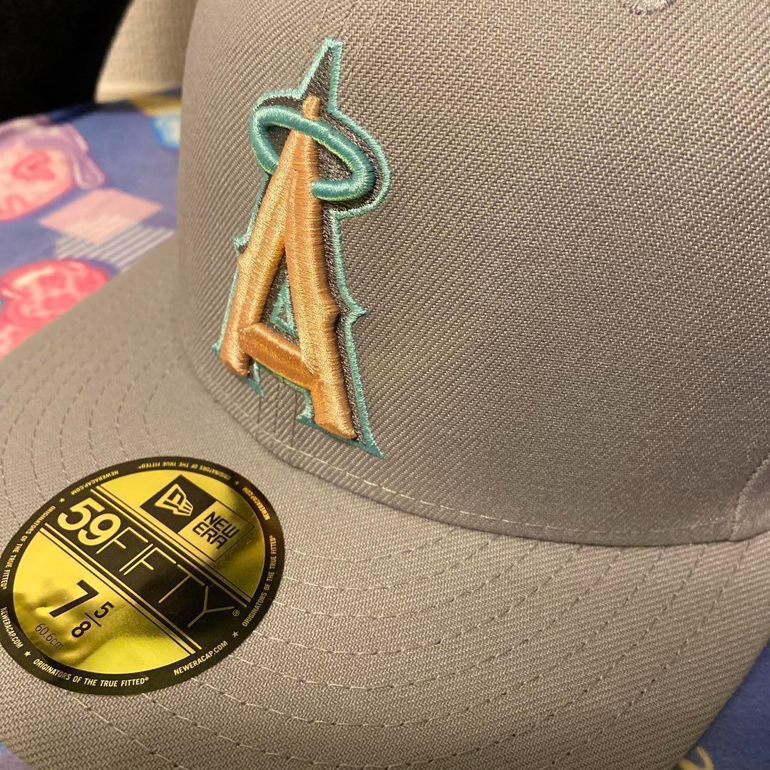 New Era エンジェルス 50周年記念 キャップ 59FIFTY