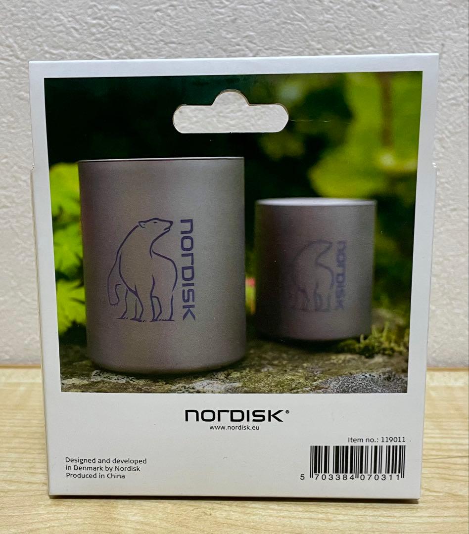 Nordisk マグ　チタン　450ml 新品