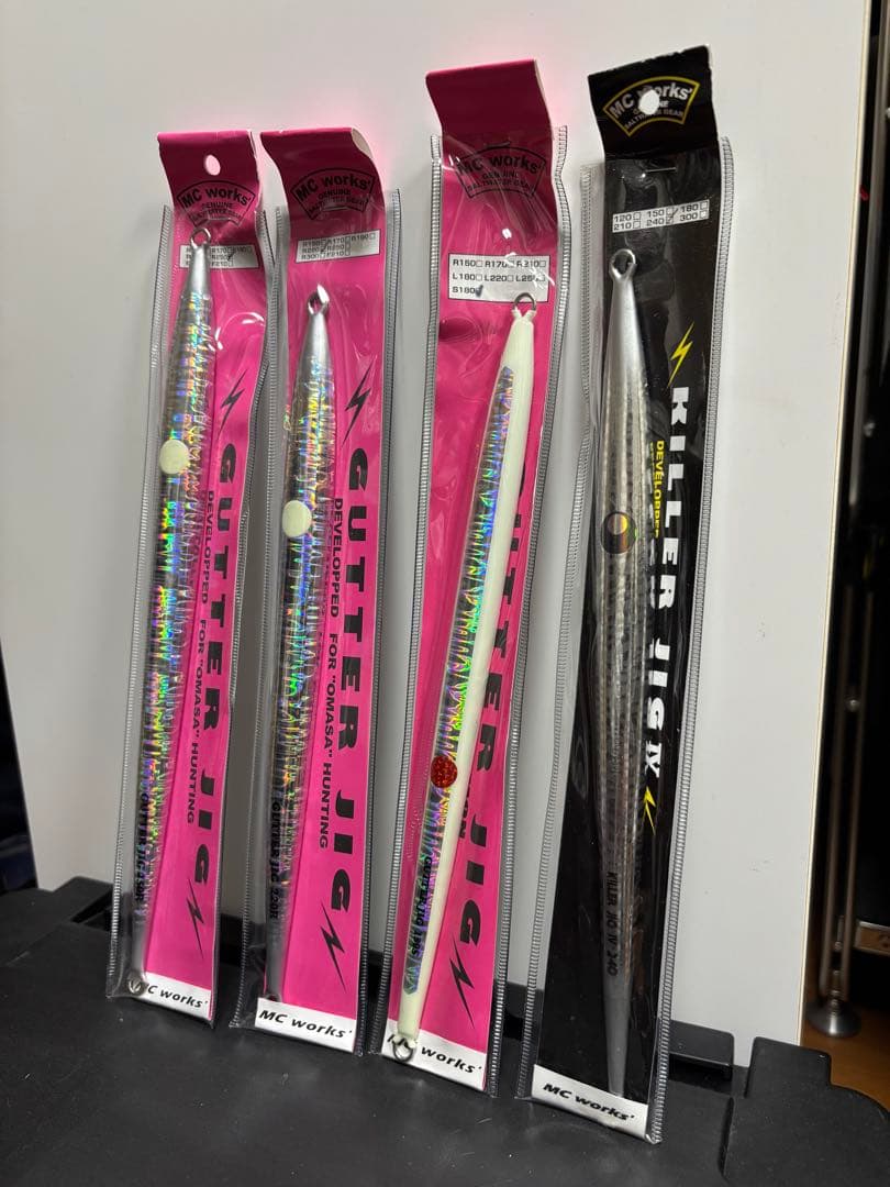 【新品】MC works ガタージグ キラージグ　4本セット