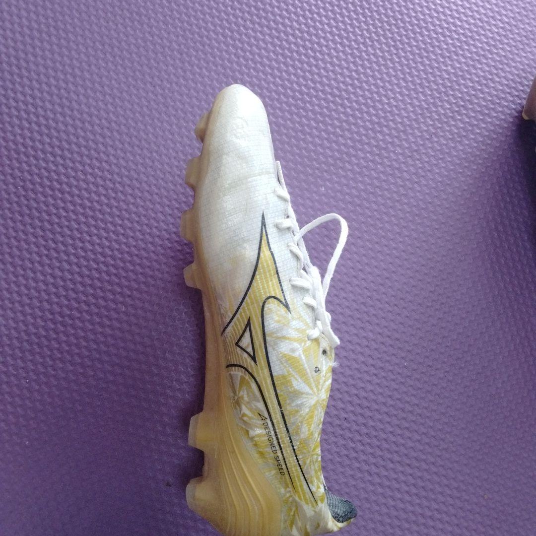【美品】ミズノ アルファ PRO 25.0 センチ サッカー スパイク