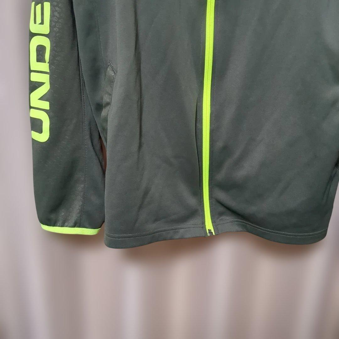 Under Armour モスグリーンフルジップジャケット
