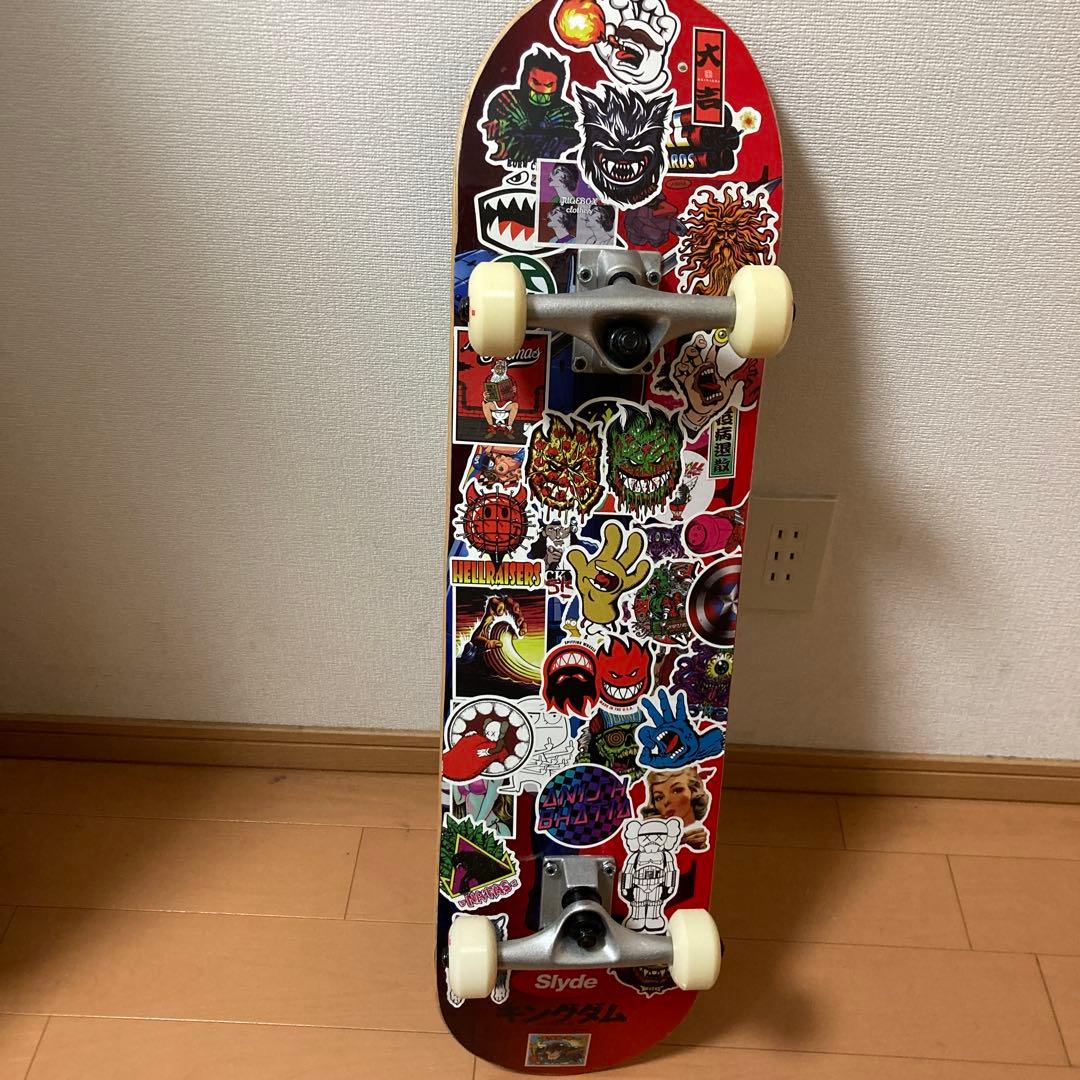 カラフルステッカー スケートボード