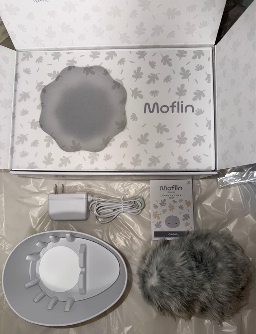 【美品】Moflin モフリンPE-M10SR AIペットシルバー