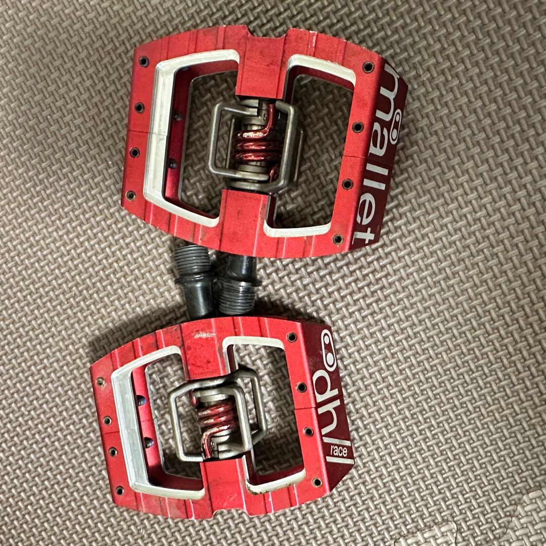 クランクブラザーズ Mallet DH ビンディングペダル レッド