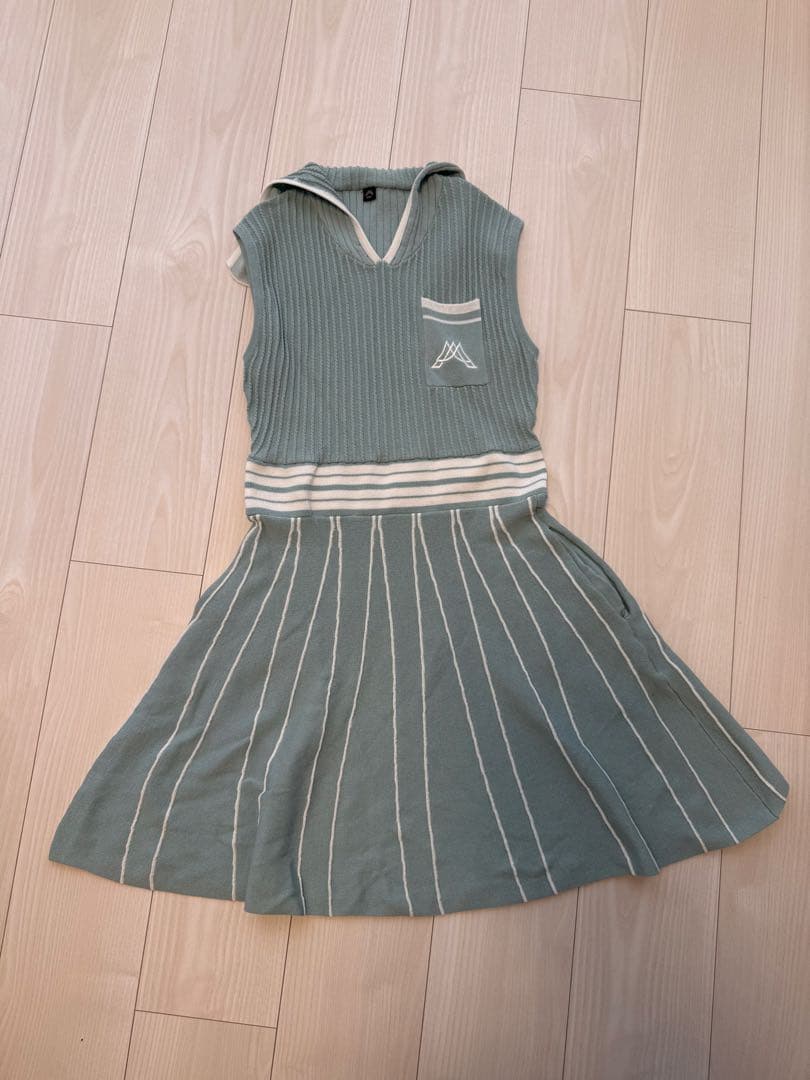 ACEANDRARE SAILOR COLLAR ニットワンピース