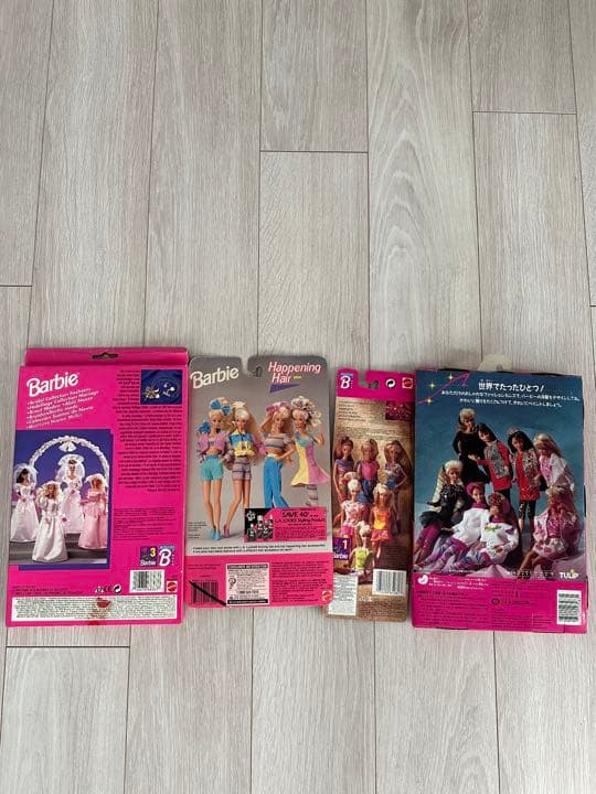 バービー洋服ドレスなど4点セット　ヴィンテージ  ウェディングドレスbarbie