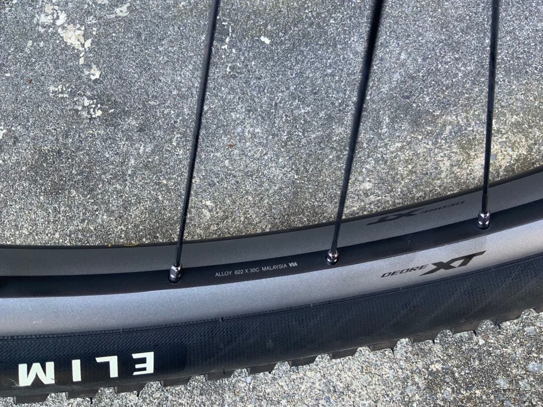 SHIMANO ホイール XT WH−8120 フロントリアセット