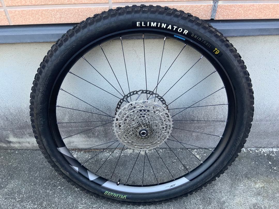 SHIMANO ホイール XT WH−8120 フロントリアセット