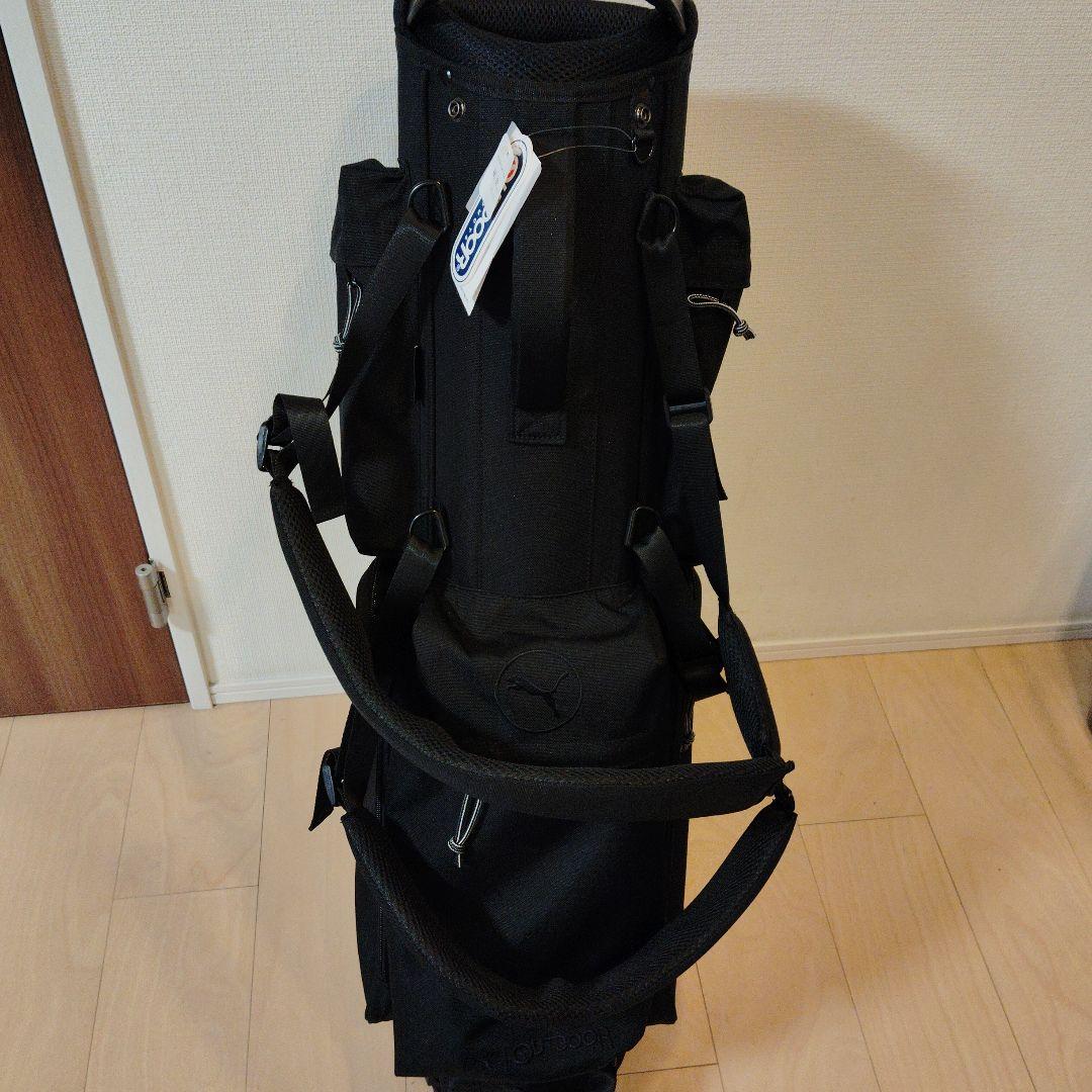 プーマキャディバッグ ゴルフバッグ プーマ ブラックスタンド式