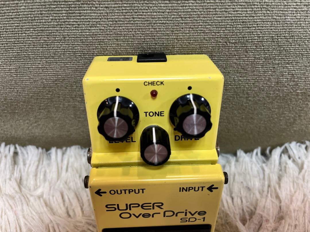 日本製 BOSS SD-1 SUPER Over Drive エフェクターペダル