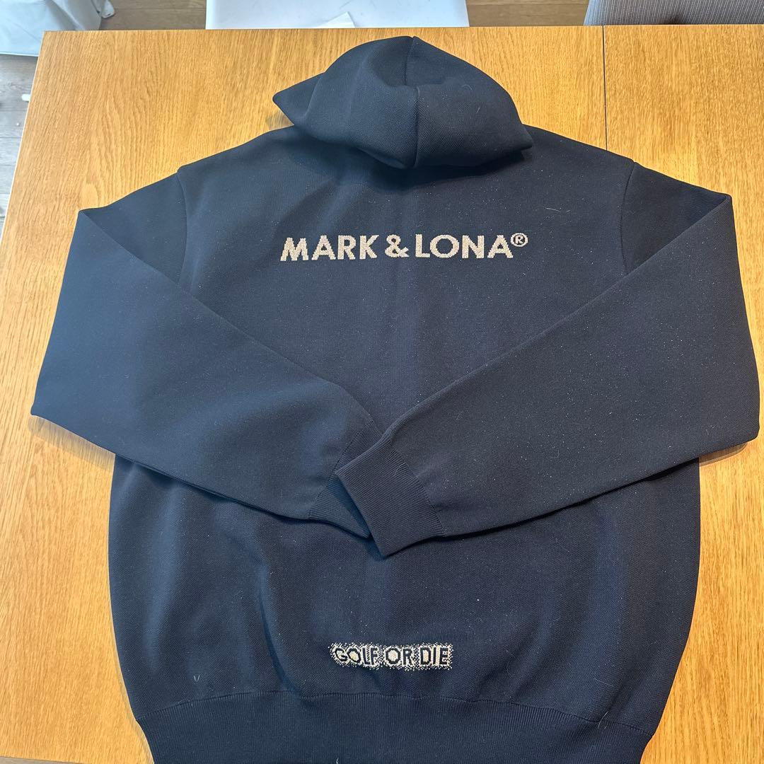 MARK & LONA スカルロゴ フルジップパーカー50