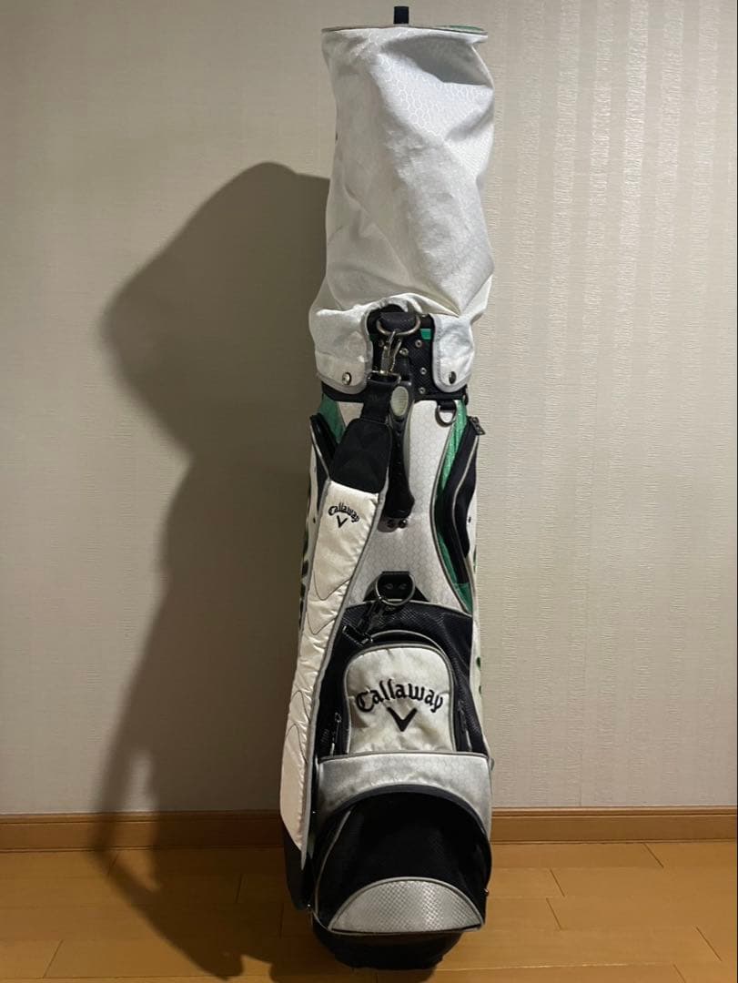 Callaway キャディバッグ ホワイト/グリーン