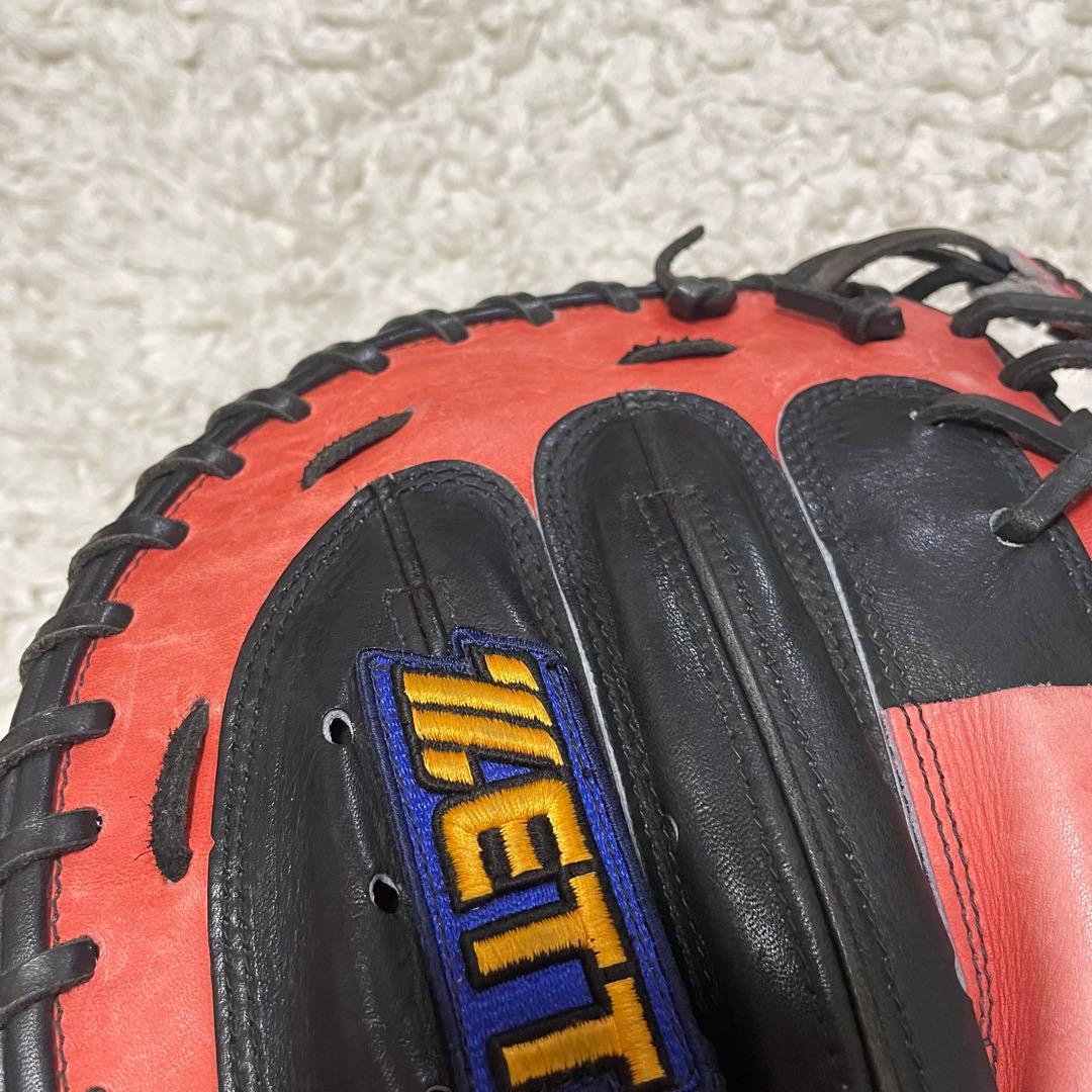 【ミサモモモ】 ゼット 矢野燿大 モデル 軟式 キャッチャーミット 野球