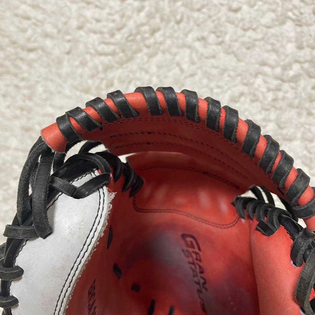 【ミサモモモ】 ゼット 矢野燿大 モデル 軟式 キャッチャーミット 野球