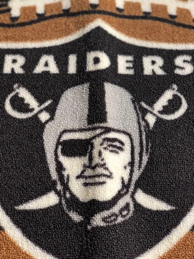 未使用　NFL RAIDERS マット　敷物　玄関　レイダース