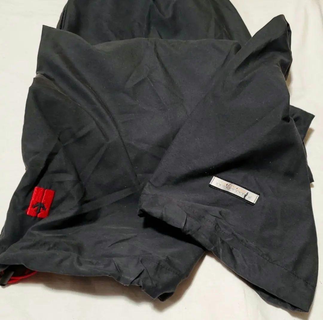 No.558デサント　DESCENTE　ダークグレー　ウインドブレーカー上下