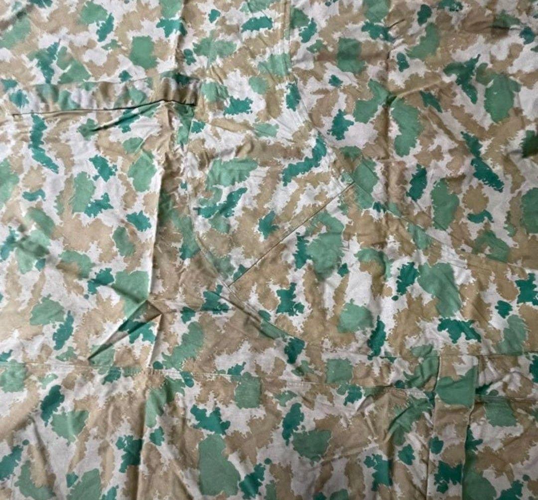 激レアドイツ軍幕　フローラルカモ　used 2枚