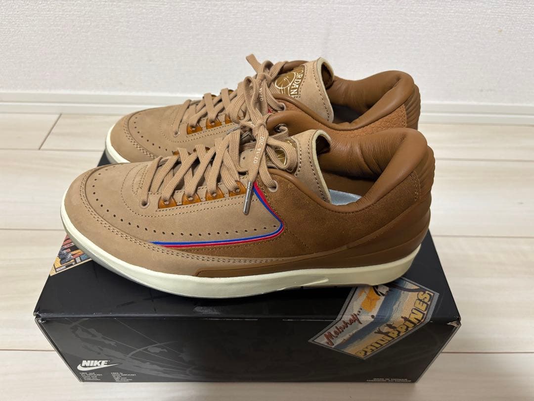 NIKE Air Jordan 2 Retro ブラウンシューズ