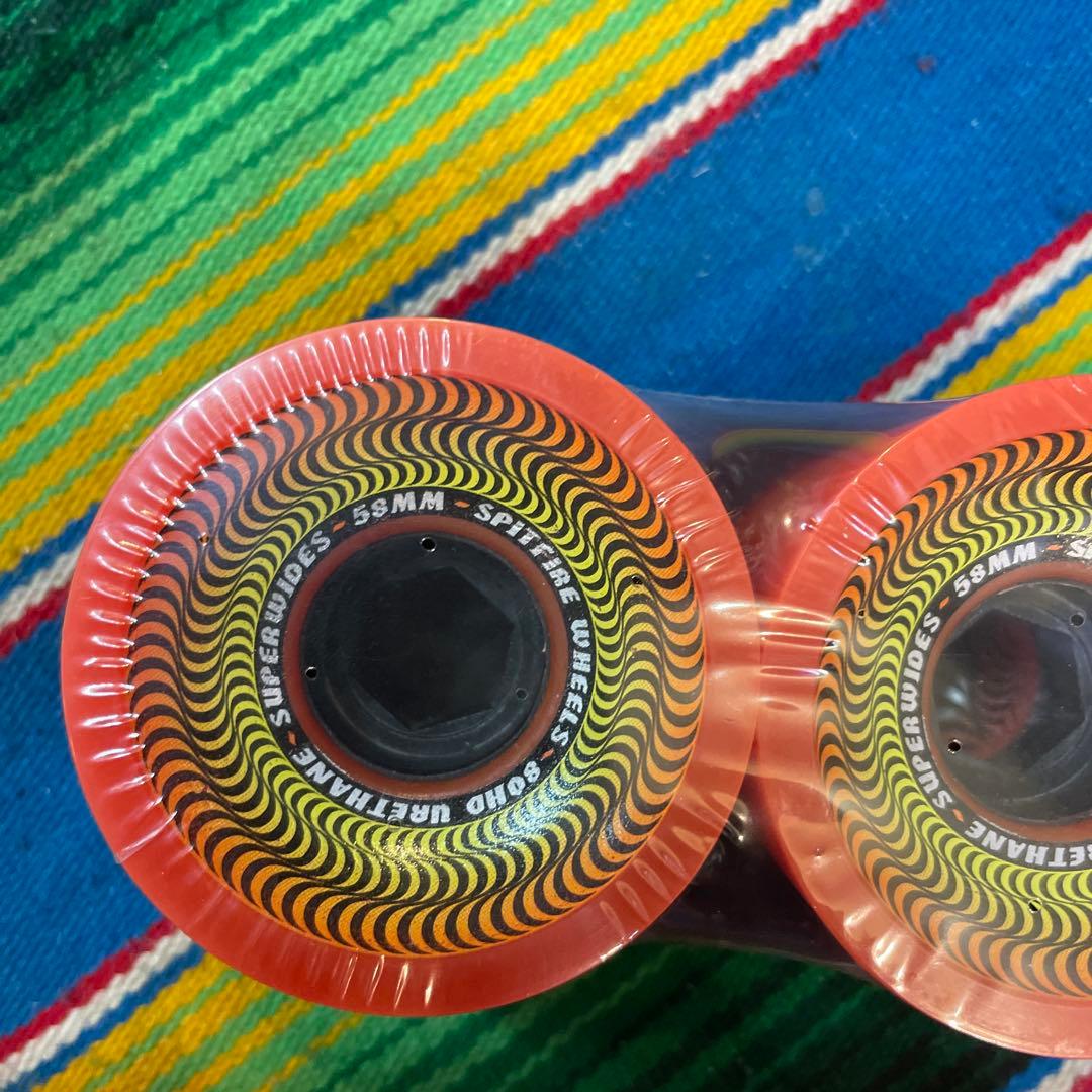 Spitfire Super Wides オレンジウィール 58mm80HD