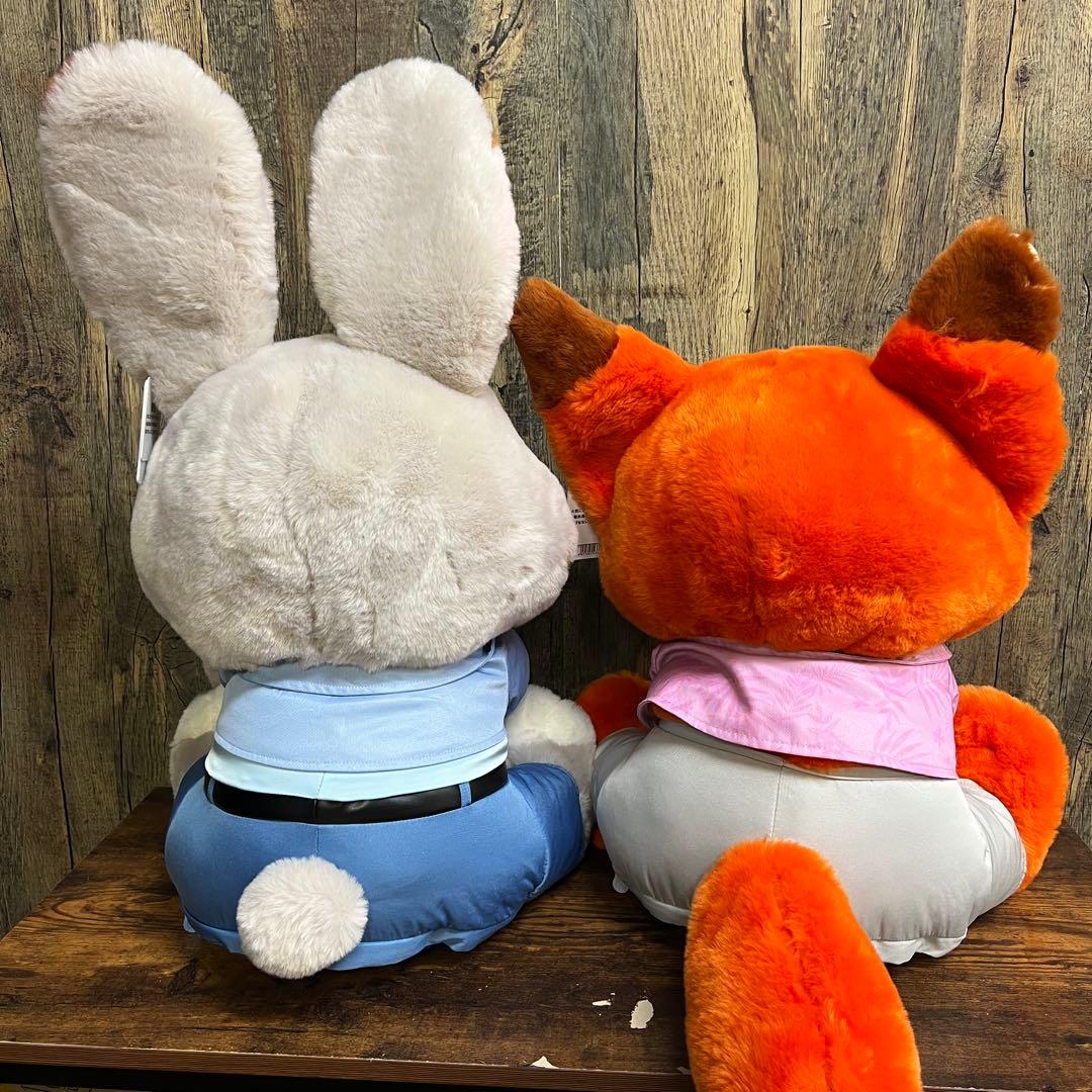 新品　ズートピア2　ニックとジュディのぬいぐるみ　コストコ