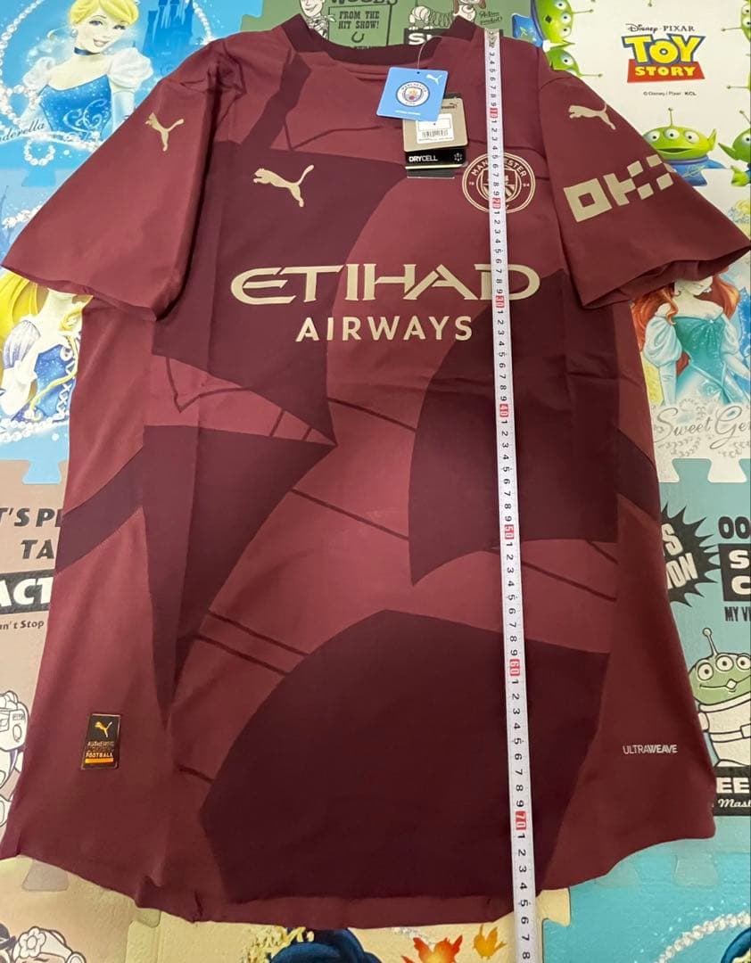 本日限定価格♪新品　マンチェスターシティ 3rdユニフォーム オーセンティック