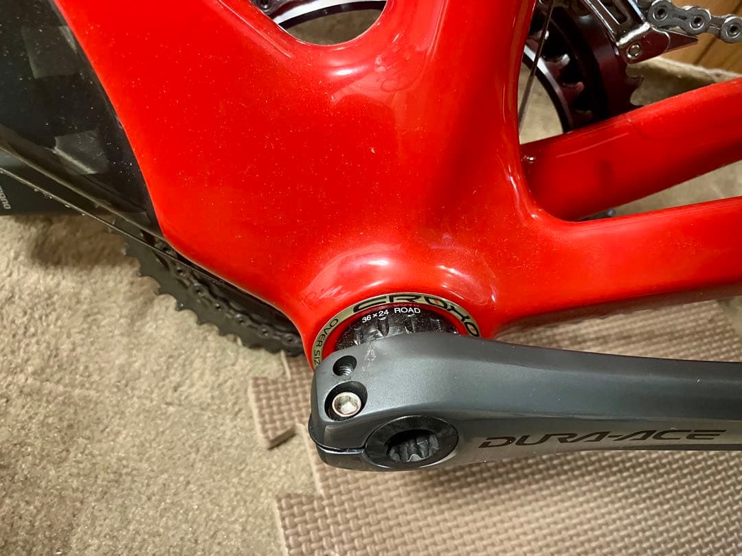 PINARELLO FP5 FSA一体型カーボンハンドル アルテグラ組 デュラ