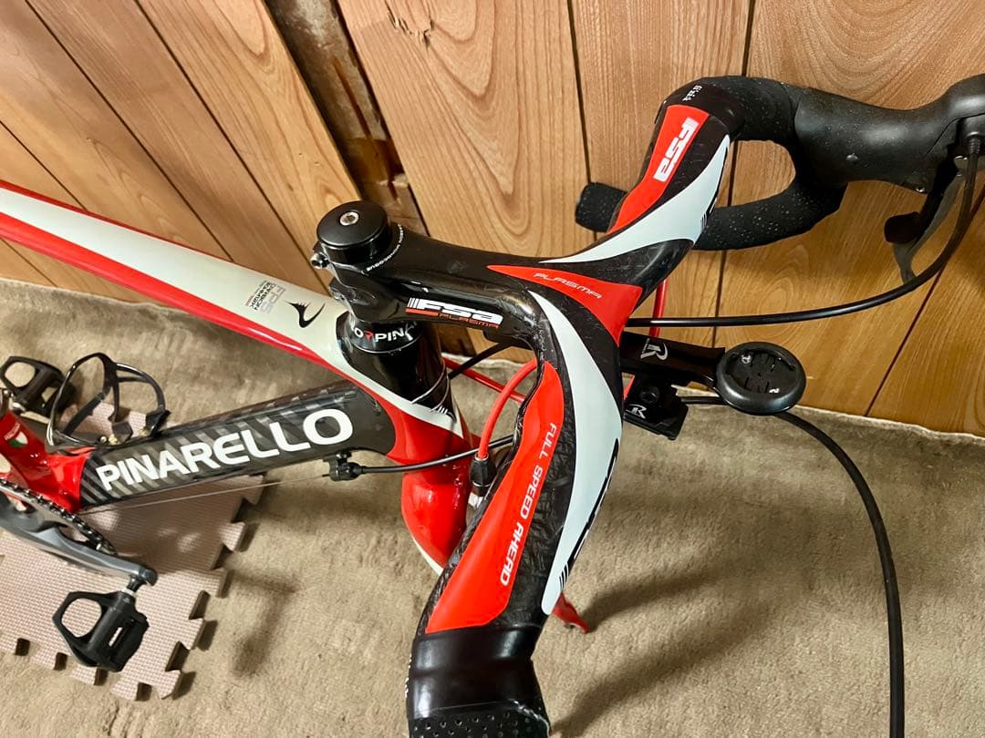PINARELLO FP5 FSA一体型カーボンハンドル アルテグラ組 デュラ