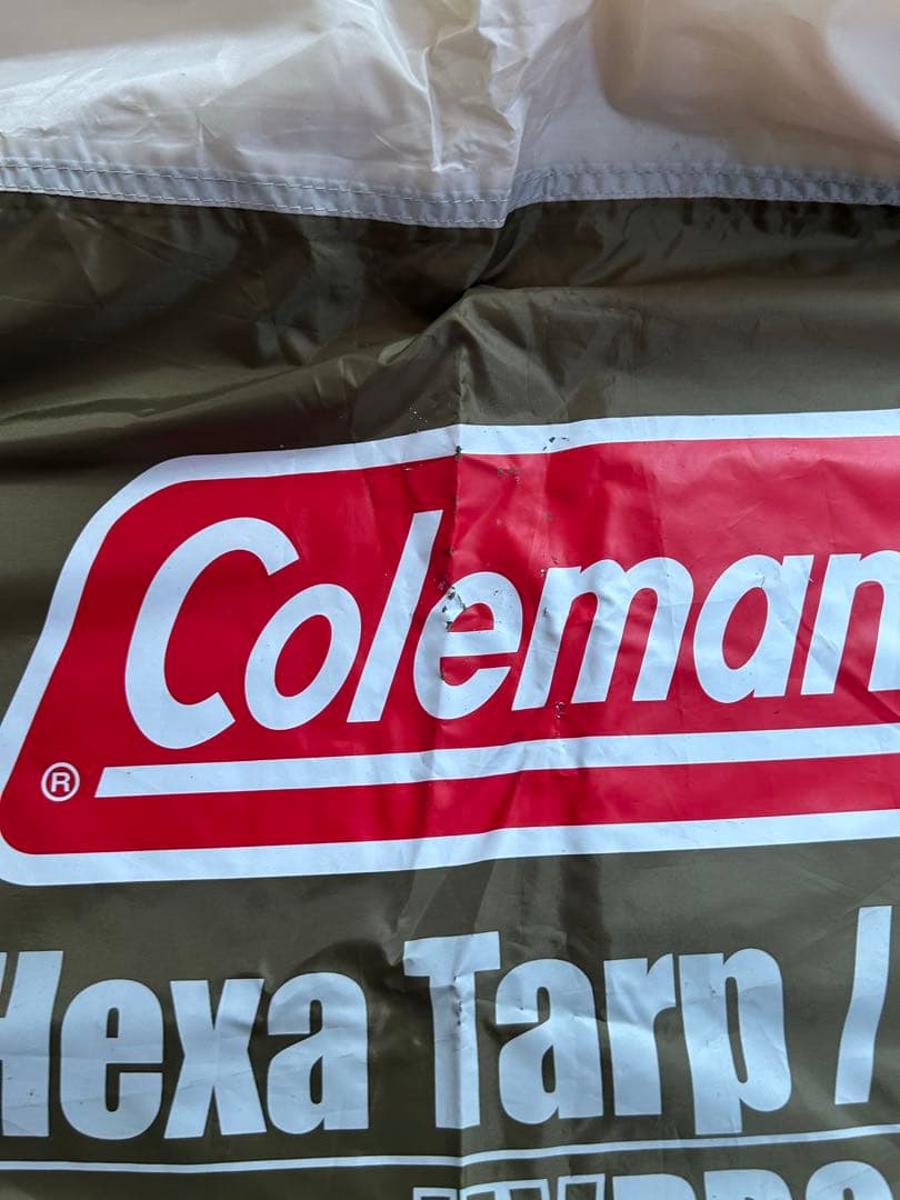 Coleman Hexa Tarp MDX (オリーブ／サンド)