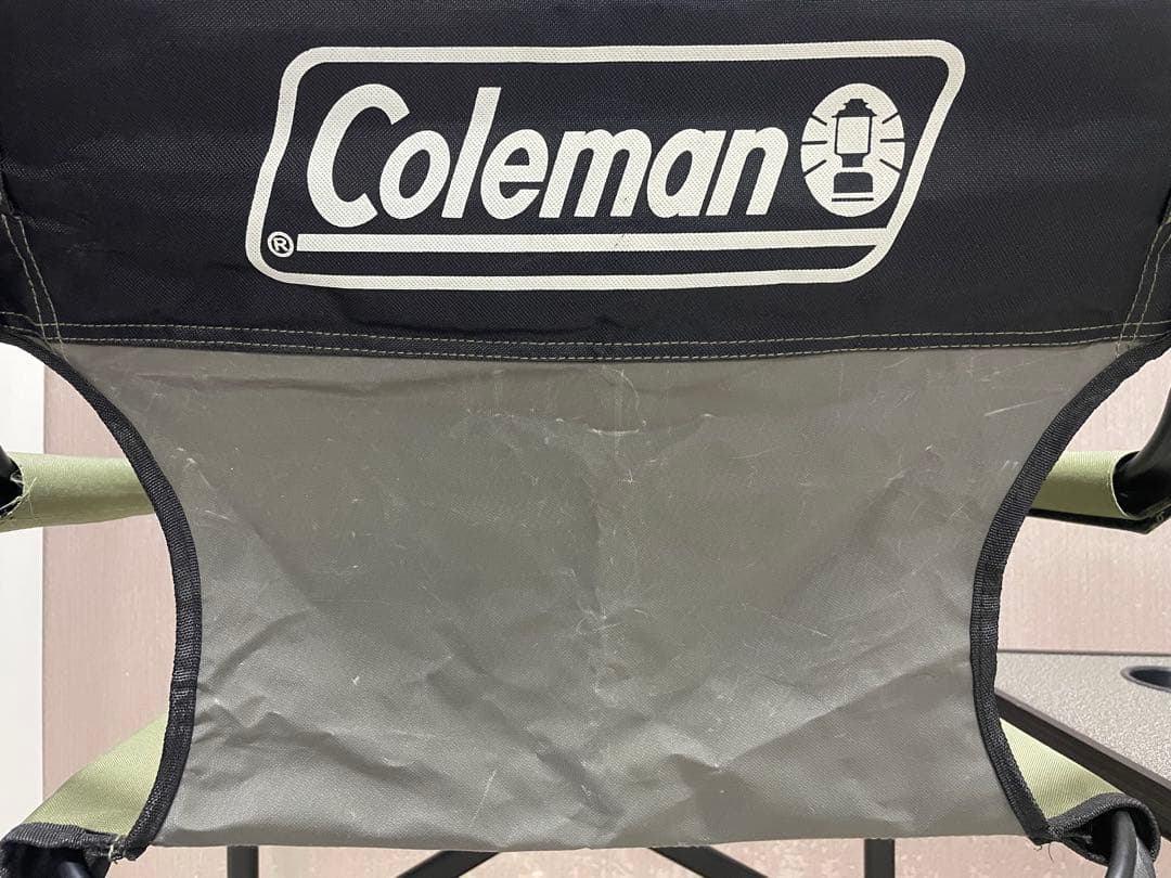 【送料無料&週末価格】Coleman サイドテーブル付 デッキチェア 2個セット