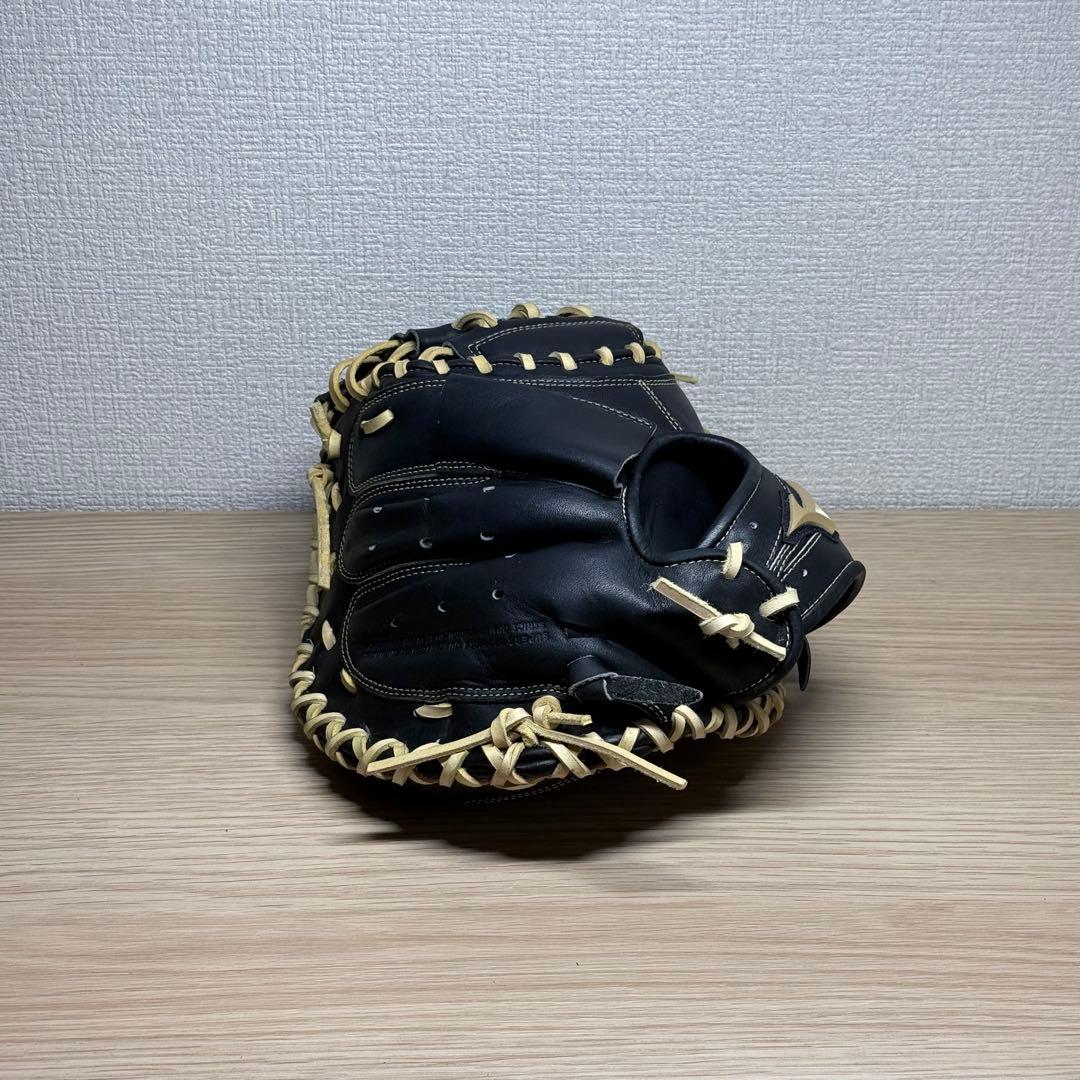 ミズノ グローバルエリート 軟式 キャッチャーミット クロス締め