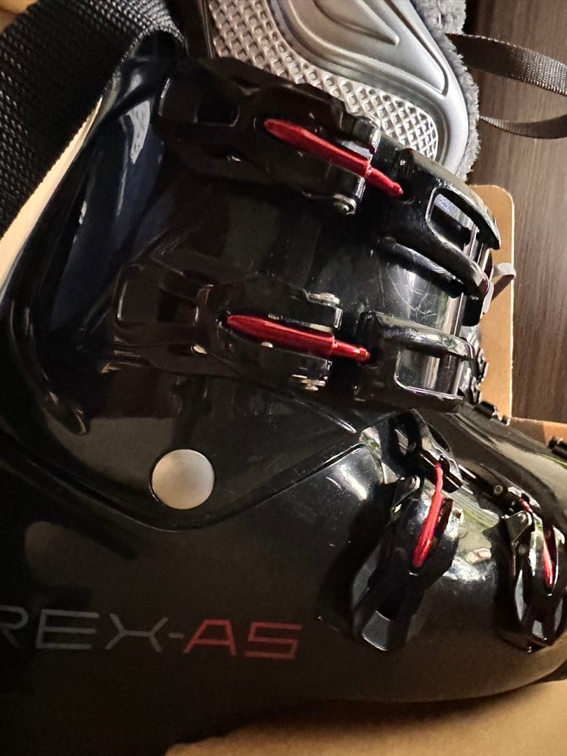 REX-A5 スキー ブーツ ブラック 316mm/312mm