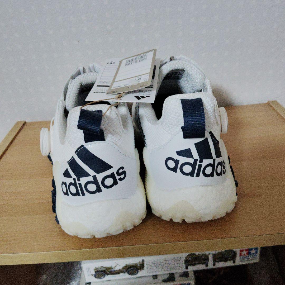adidas ボアシステム ゴルフシューズ ホワイト