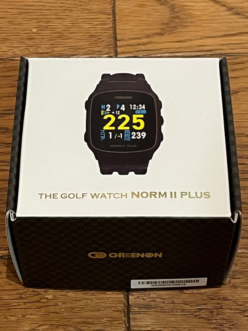 GREENON ザ・ゴルフウォッチ NORM Ⅱ PLUS ノルム2プラス　美品